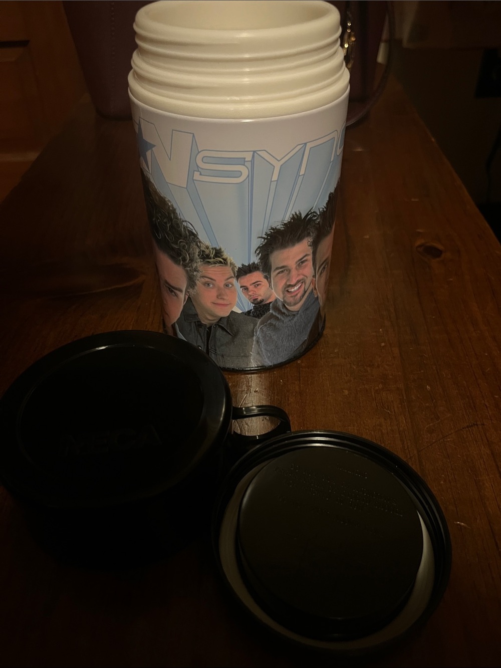 *NSYNC thermos cup
